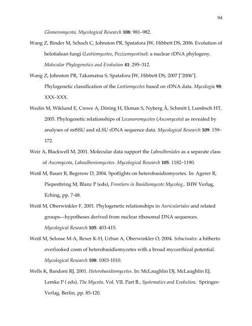 Elsevier Editorial System(tm) for Mycological ... - Clark University