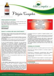 Scarica la scheda completa - Integratori Vitamine Vita Complex