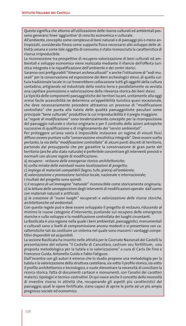 Pubblicazione opuscolo Basilicata - Ministero per i Beni e le Attività ...