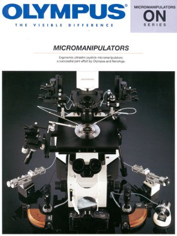 MICROMANIPULATORS SERIES - iOlympus