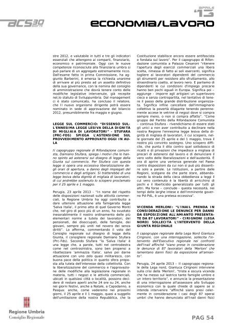 Untitled - Consiglio Regionale dell'Umbria - Regione Umbria