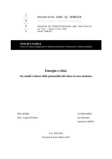 scarica il PDF - IUAV