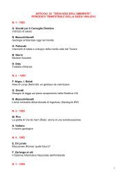 Elenco articoli GdA 1993-2012 - Sigea