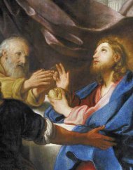 n° 14. Benedetto Luti, La cena di Emmaus, olio su ... - Palazzo Chigi