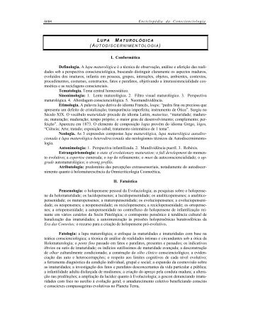 I. Conformática Definologia. A lupa maturológica é a ... - Reposicons