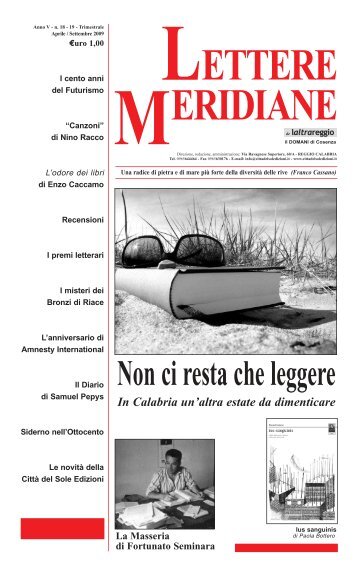 M - Lettere Meridiane