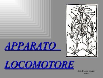 Patologia Osteoarticolare - Dipartimento di Farmacia