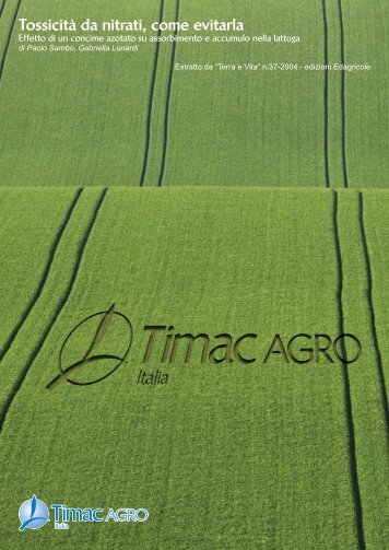 TV 37/2004 - TIMAC Agro Italia