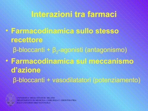 REAZIONI AVVERSE AI FARMACI