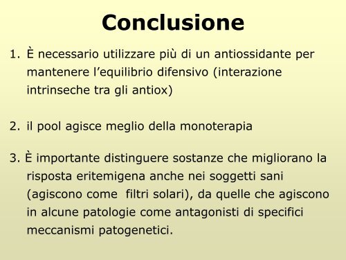 Fotoprotezione sistemica - M. Guarrera - Dermatology Research