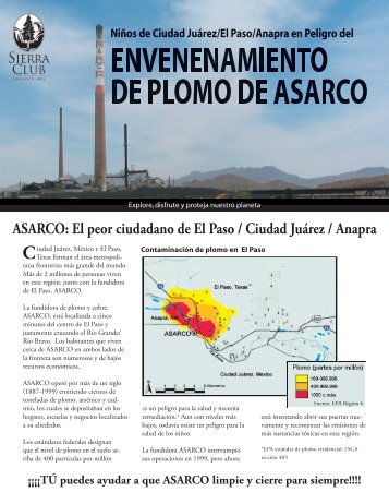 ASARCO: El peor ciudadano de El Paso / Ciudad ... - Sierra Club