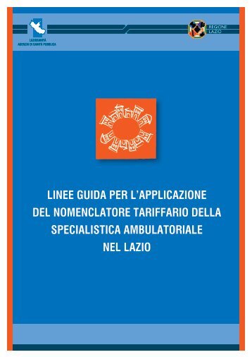 linee guida per l'applicazione del nomenclatore tariffario della ...