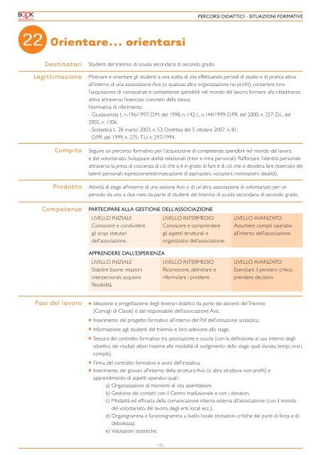 Crediti Formativi - Avis Vignola