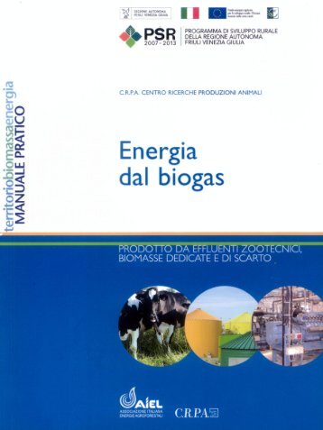 Manuale Biogas - Centro Ricerche Produzioni Animali S.p.A.