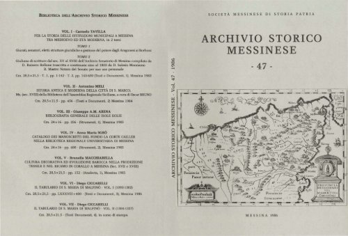 visualizza - Società Messinese di Storia Patria