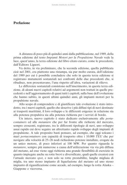 Impianti motori per la propulsione navale