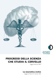 progressi della scienza che studia il cervello - Dana Foundation