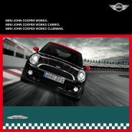 Catalogo MINI John Cooper Works