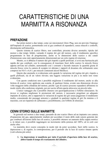 Caratteristiche di una marmitta a risonanza.pdf - BaroneRosso.it