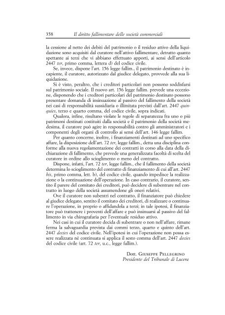 IL DIRITTO FALLIMENTARE - Cedam