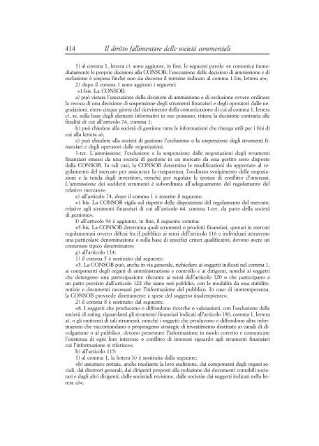 IL DIRITTO FALLIMENTARE - Cedam