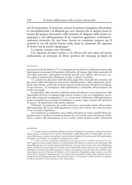 IL DIRITTO FALLIMENTARE - Cedam