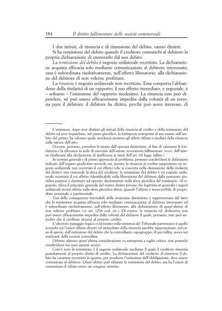 IL DIRITTO FALLIMENTARE - Cedam