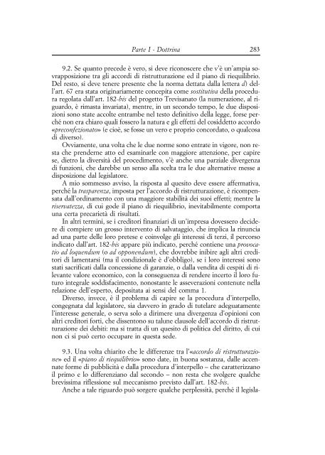 IL DIRITTO FALLIMENTARE - Cedam