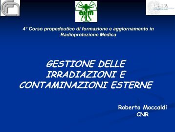 Contaminazione - Servizio di Prevenzione e Protezione CNR
