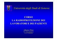 Radioprotezione (file .pdf) - Facoltà di Medicina e Chirurgia ...