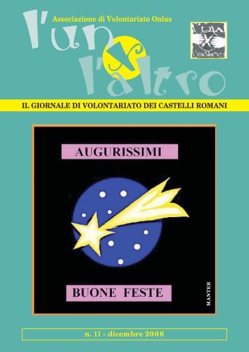 Associazione di Volontariato Onlus - L'un per l'altro