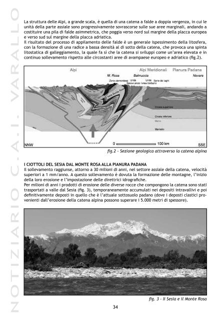 Notiziario anno 2009 - CAI Sezione Varallo Sesia