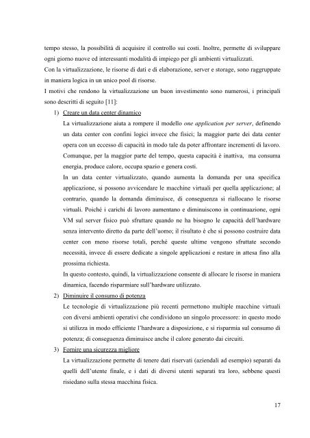 Facoltà di Ingegneria Tesi di laurea ANALISI DELLE TECNOLOGIE ...