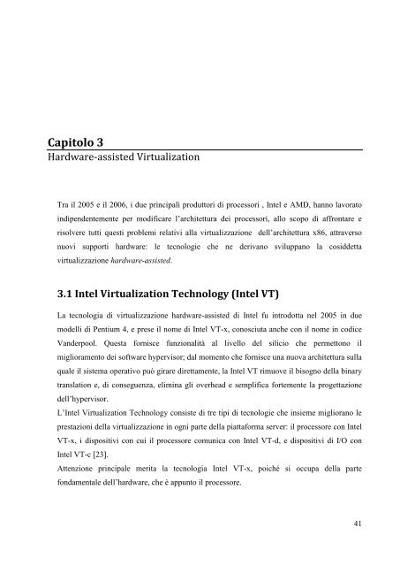 Facoltà di Ingegneria Tesi di laurea ANALISI DELLE TECNOLOGIE ...