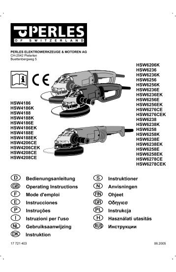 instructions de securite - lange lukaszuk