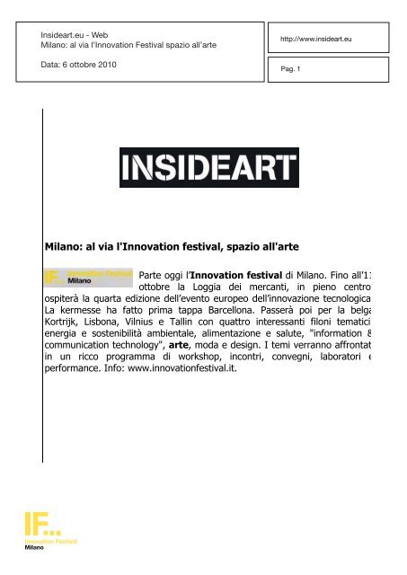 Il Sole 24 Ore - Quotidiano Parla Federico Casalegno del MIT di ...