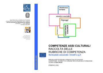 competenze assi culturali raccolta delle rubriche di ... - Indire