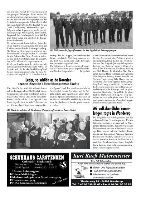 **WIR OKTOBER 2005 - Amt Eggebek