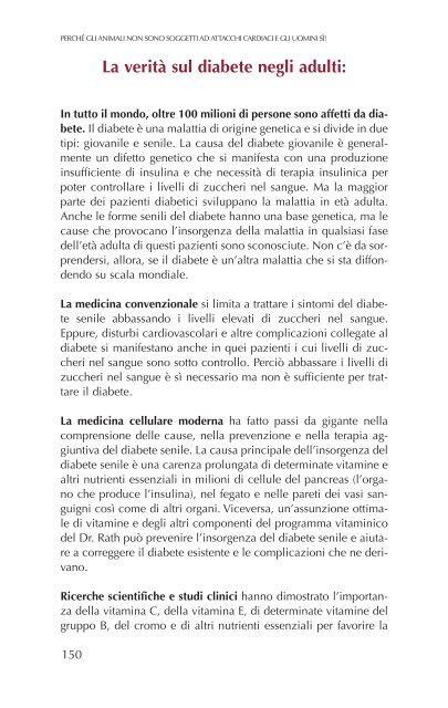 Perchè gli animali non sono soggetti ad attacchi cardiaci -Dr. M.Rath