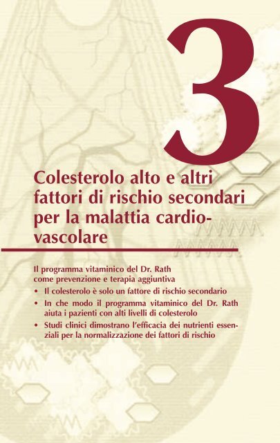 Perchè gli animali non sono soggetti ad attacchi cardiaci -Dr. M.Rath