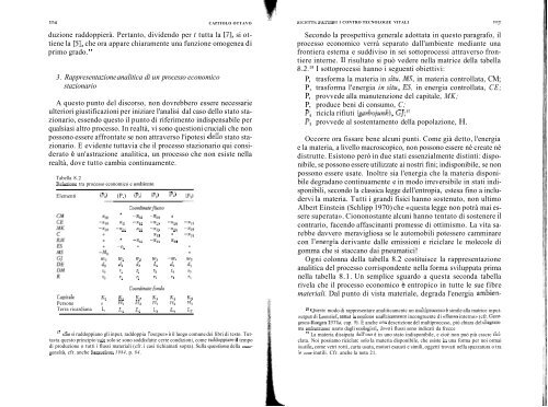 Nicholas Georgescu-Roegen, Bioeconomia, 2003 - contra-versus