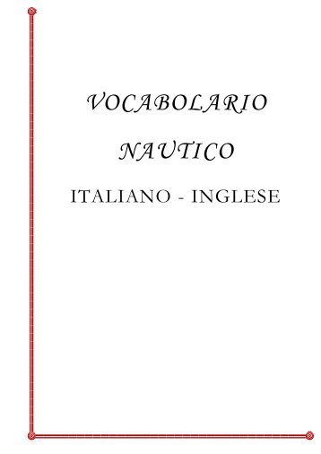 VOCABOLARIO NAUTICO - Periziebaffigi.com