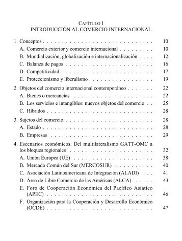 INTRODUCCIÓN AL COMERCIO INTERNACIONAL 1 ... - UNAM