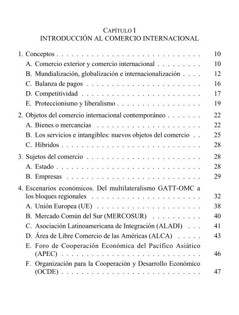 INTRODUCCIÓN AL COMERCIO INTERNACIONAL 1 ... - UNAM