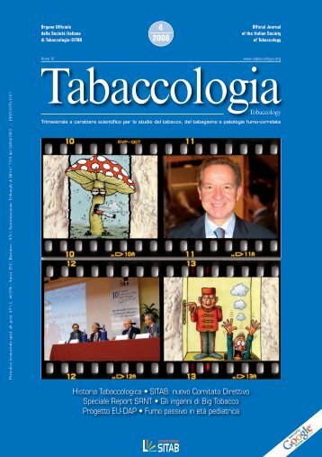 Scarica n. 4/2008 - Società Italiana di Tabaccologia