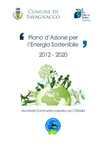 Piano d'Azione per l'Energia Sostenibile - Comune di Tavagnacco
