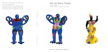 Niki de Saint Phalle - Samuelis Baumgarte Galerie