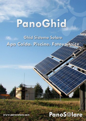 PanoGhid - Ghid sisteme solare - Panouri solare ieftine