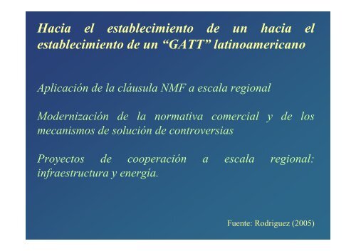 Regionalismo y Multilateralismo: - RedGE