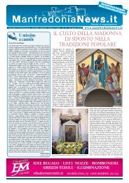 il culto della madonna di siponto nella tradizione popolare